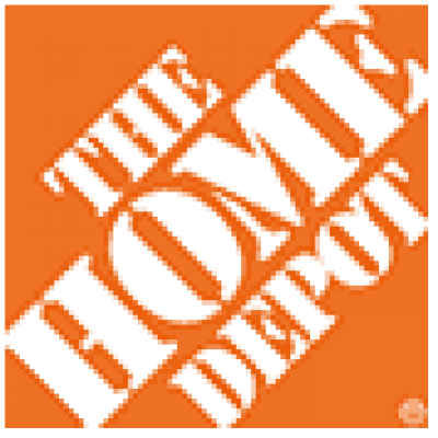 家得宝(Home Depot)标志橙色和白色